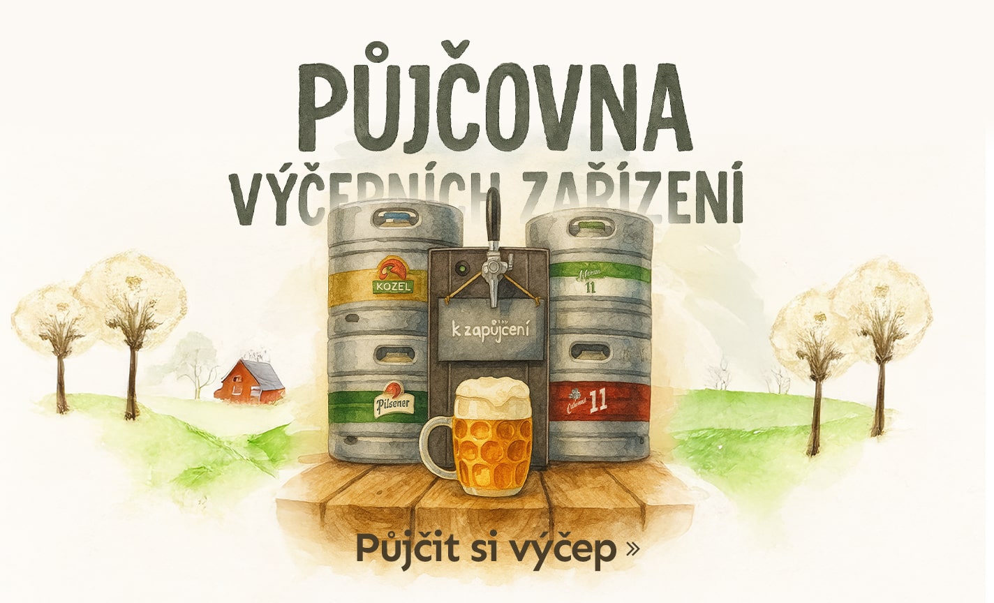 Půjčovna výčepních zařízení