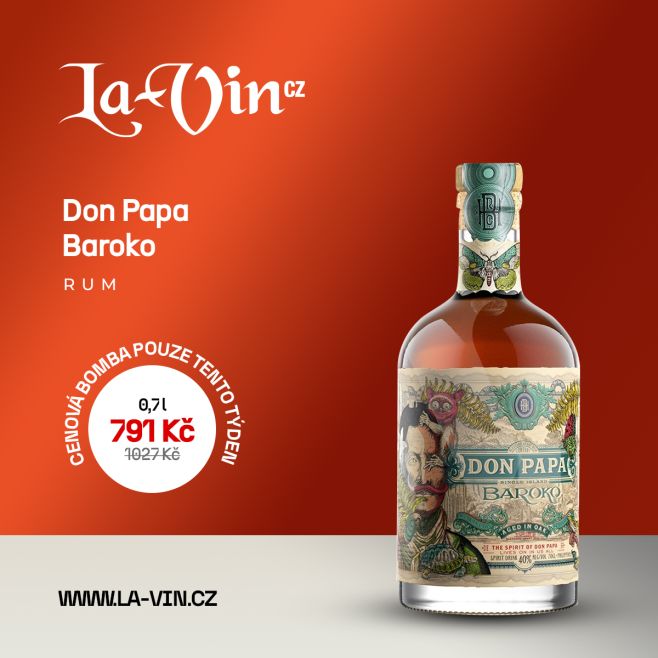 Nepropásněte naše nové týdenní cenové bomby! 🎉 💣 Na prémiové rumy, whisky, vína a další v obchodě i e-shopu...