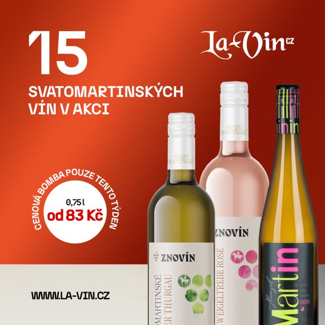 Svatomartinská vína + naše nové týdenní cenové bomby! 🎉 💣 Na prémiové rumy, whisky, vína a další v obchodě i e-shopu...